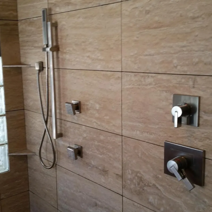 Shower fixture installation for Water Heater Replacement in Vineyard